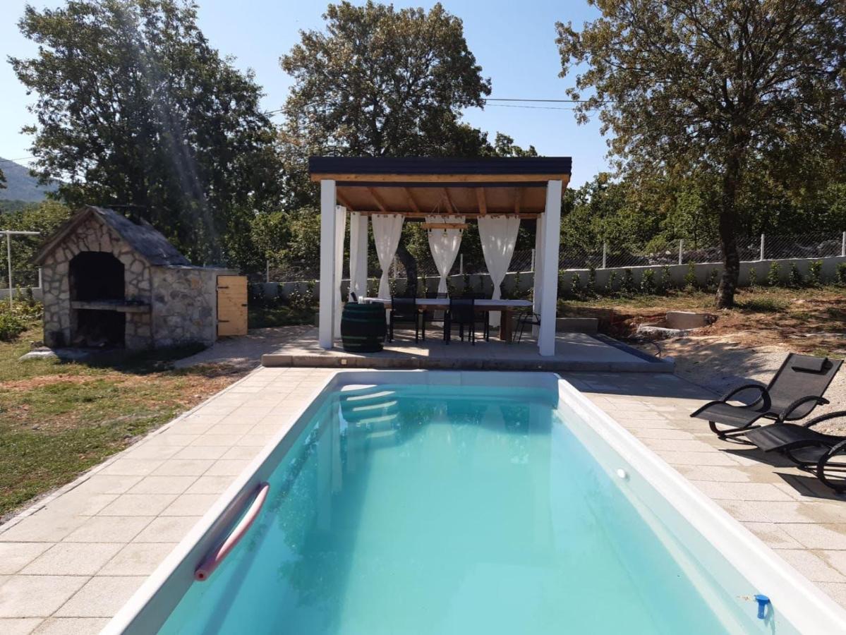 Villa Marie With Pool, Two Bedrooms For 4+2Kids Cavoglave Eksteriør billede