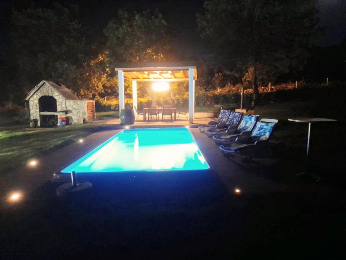 Villa Marie With Pool, Two Bedrooms For 4+2Kids Cavoglave Eksteriør billede
